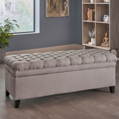 Juliana Storage Ottoman (50" x 20.5" x 18.3")