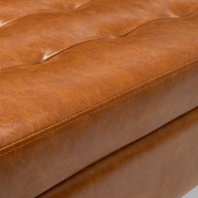 Tufted Storage Bench with Spacious Hidden Compartment