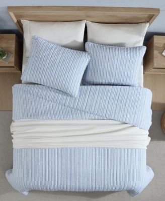 Coleridge Stripe Reversible 2 Piece Quilt Set, Twin