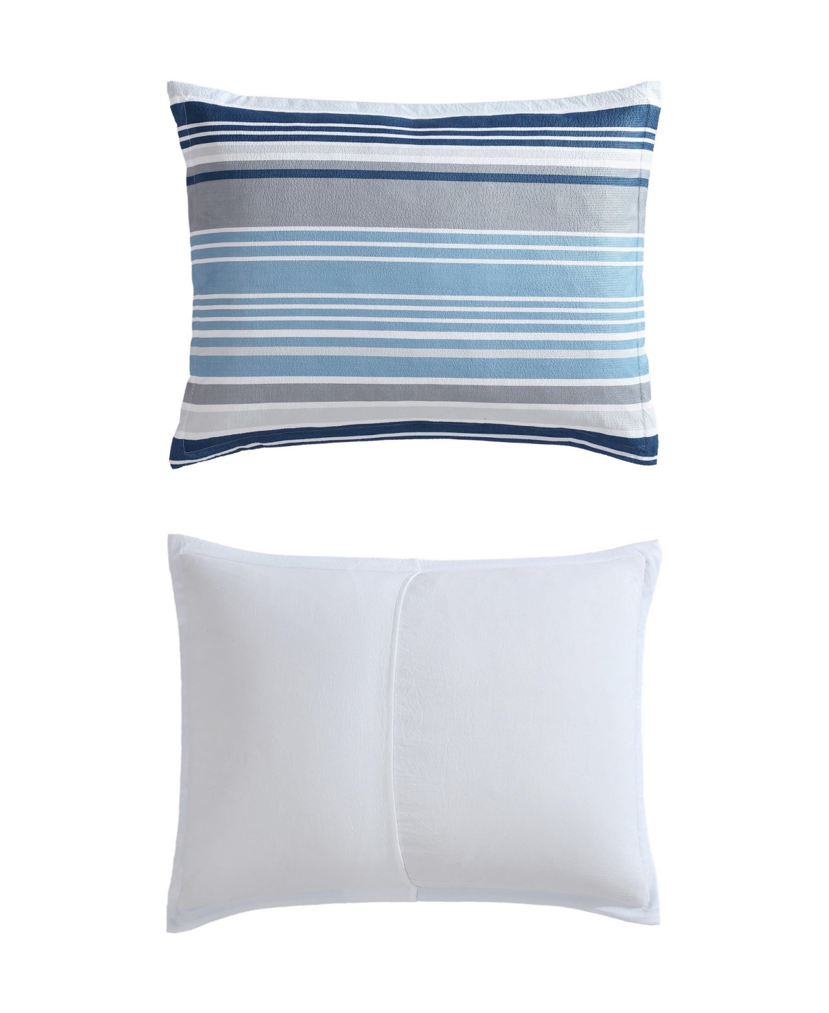 Nautica Closeout!  Bradlee 3 Piece Comforter Set, King In Grey,blue