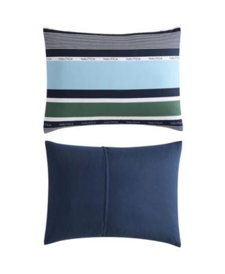 CLOSEOUT! Elliot Stripe 5 Piece Comforter Set, King