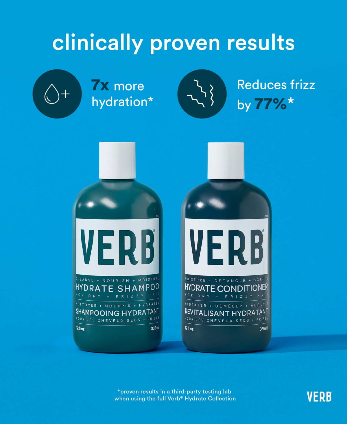 Shop Verb Hydrate Shampoo, 12 Oz. In No Color