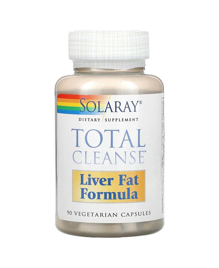 Solaray Total Cleanse Liver Fat Formula - 90 Vegetarian Capsules - Macy's