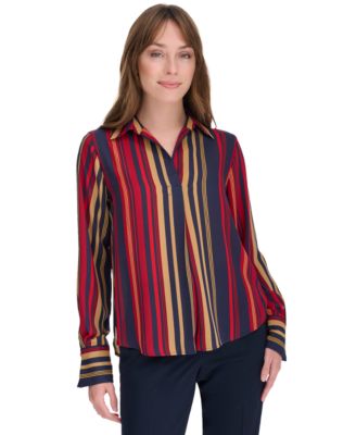 Macy's tommy hilfiger long sleeve online