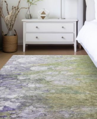 Trevi Washable TV7 2'3"x7'6" Runner Area Rug