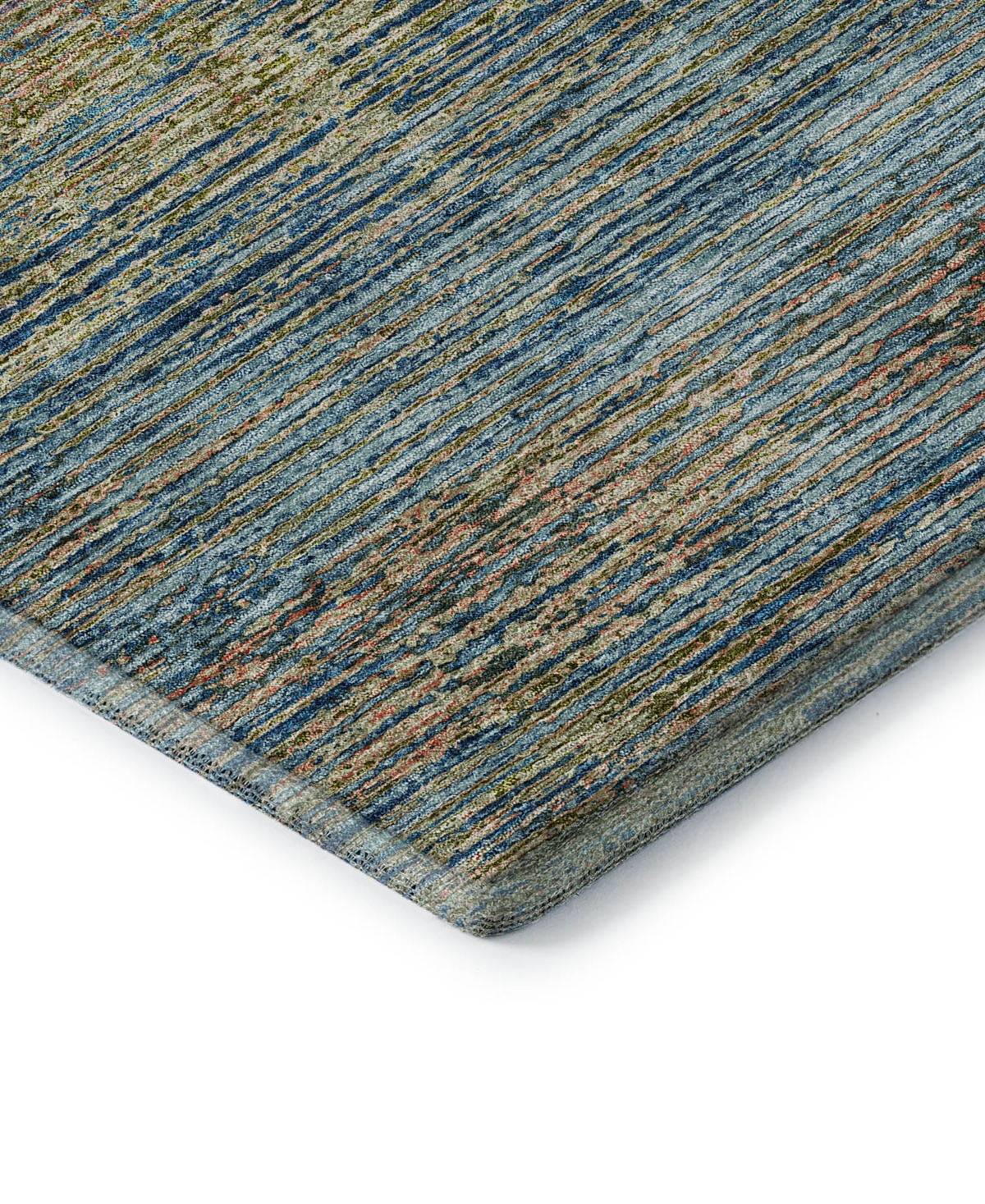 Dalyn Trevi Washable Tv1 8'x10' Area Rug In Denim