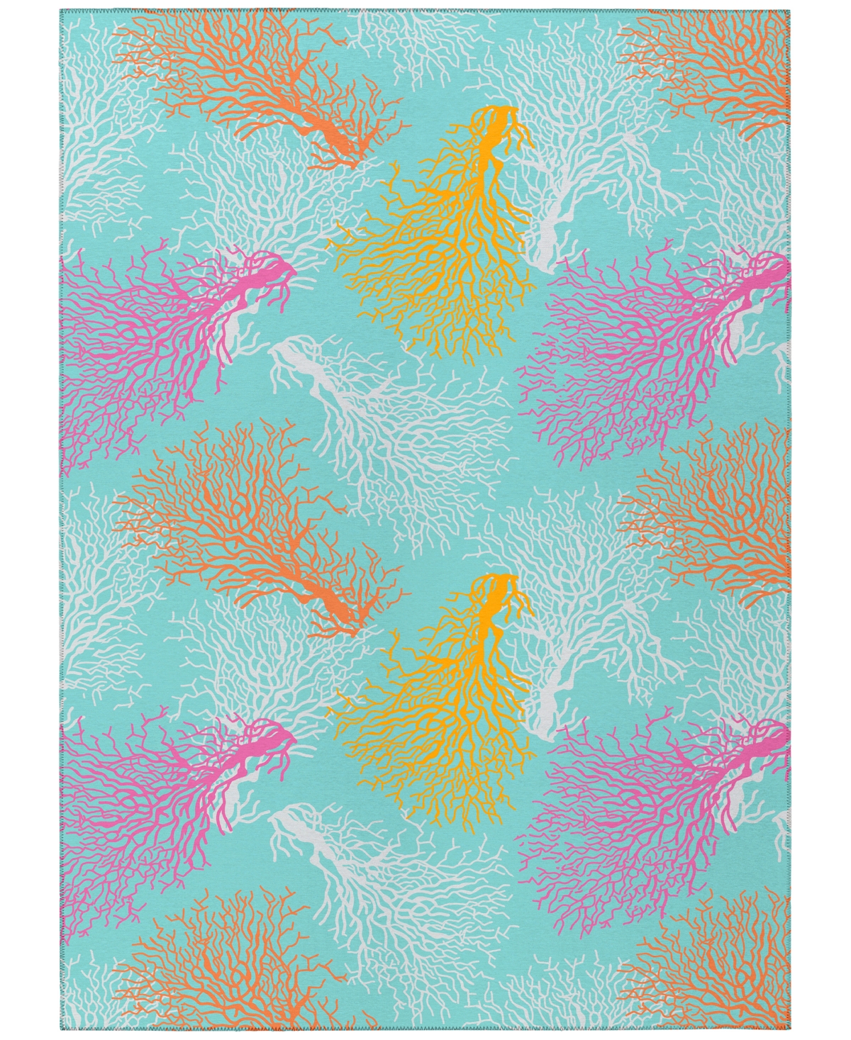 Dalyn Seabreeze Sz3 2'6x3'10 Area Rug In Teal