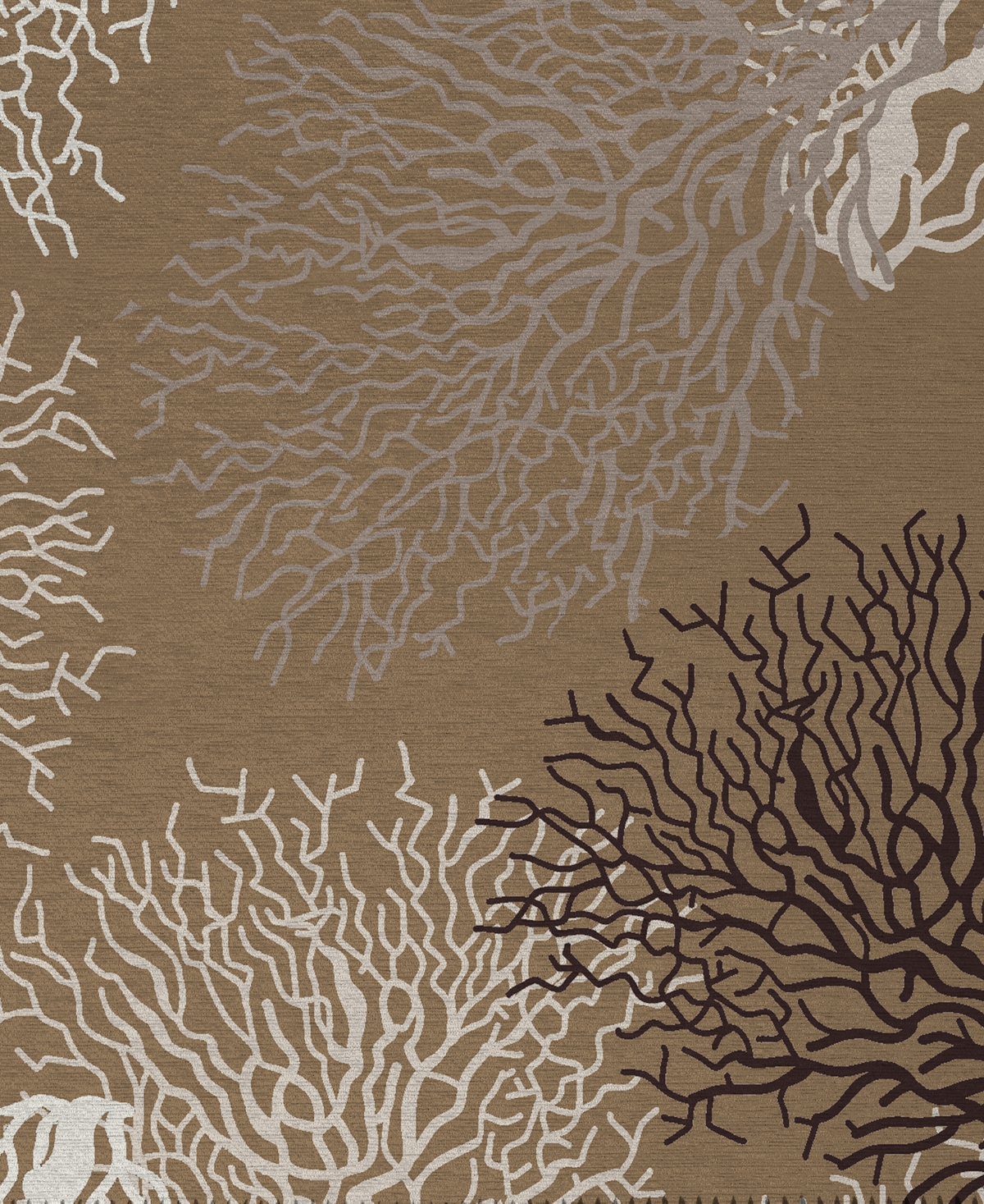Dalyn Seabreeze Sz3 9'x12' Area Rug In Taupe