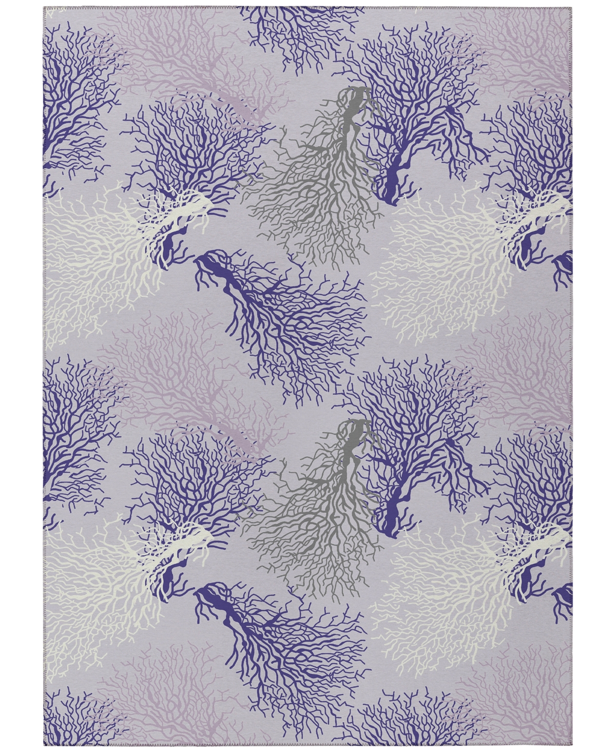 Dalyn Seabreeze Sz3 10'x14' Area Rug In Lavender