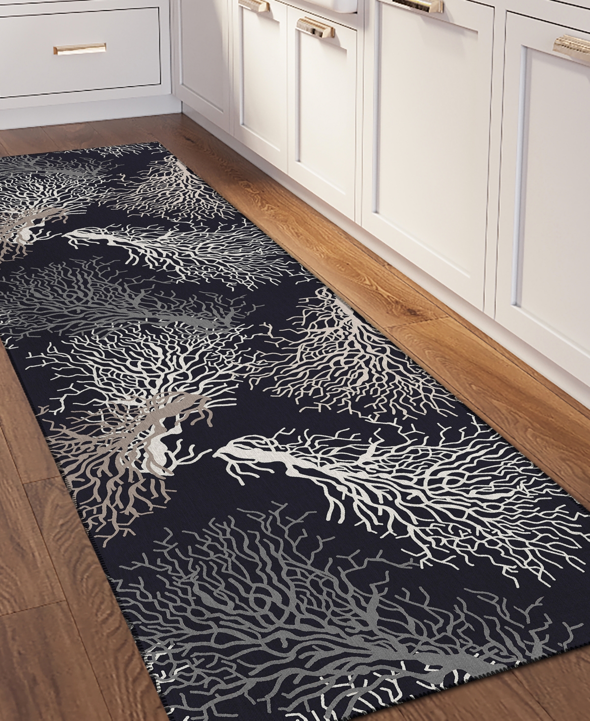 Dalyn Seabreeze Sz3 2'3x7'6 Runner Area Rug In Black