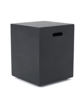 Modern Concrete Tank Holder Side Table Chic, Durable, Multi-Purpose