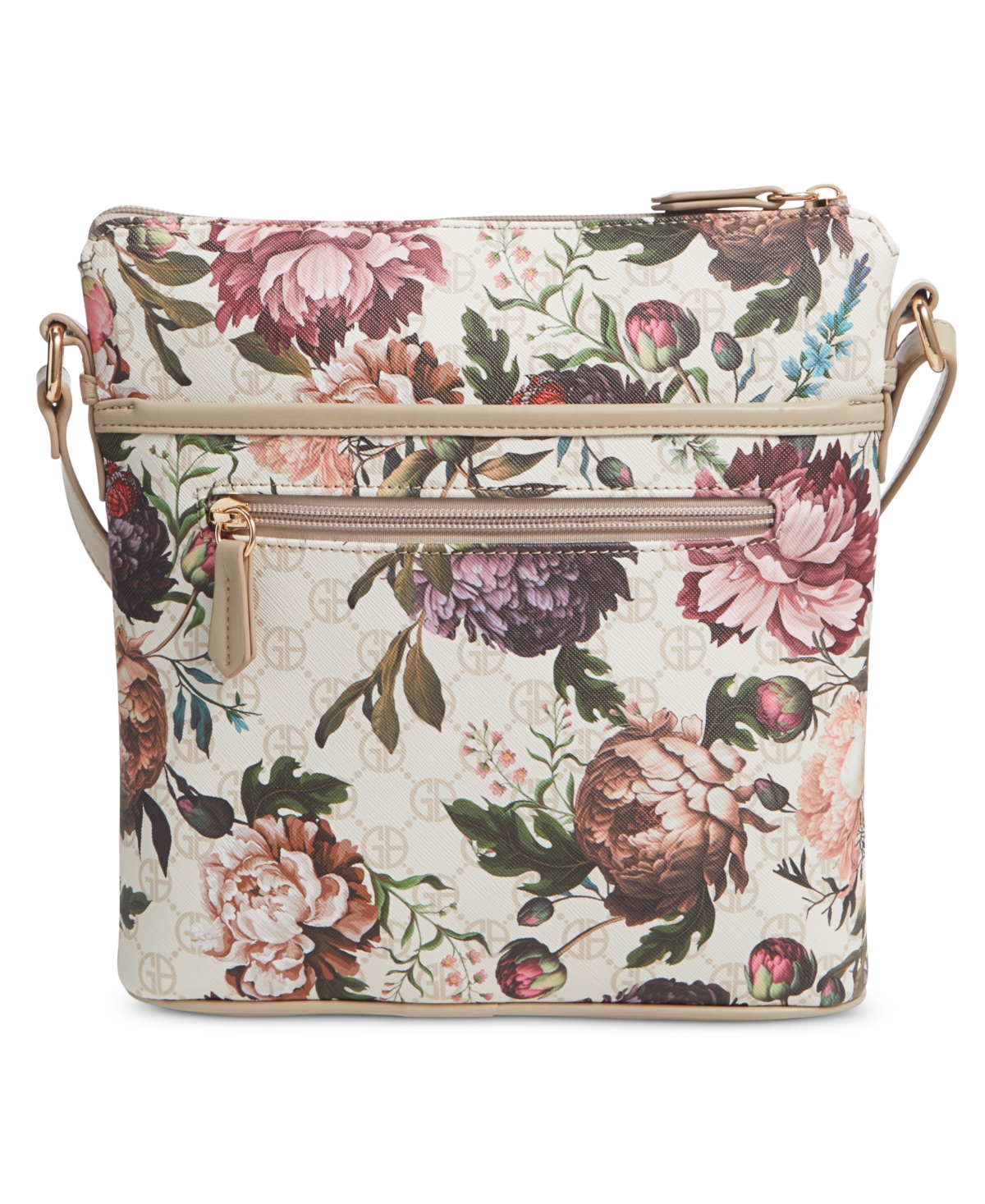 Giani Bernini Floral Saffiano North South Crossbody, Created for Macy's