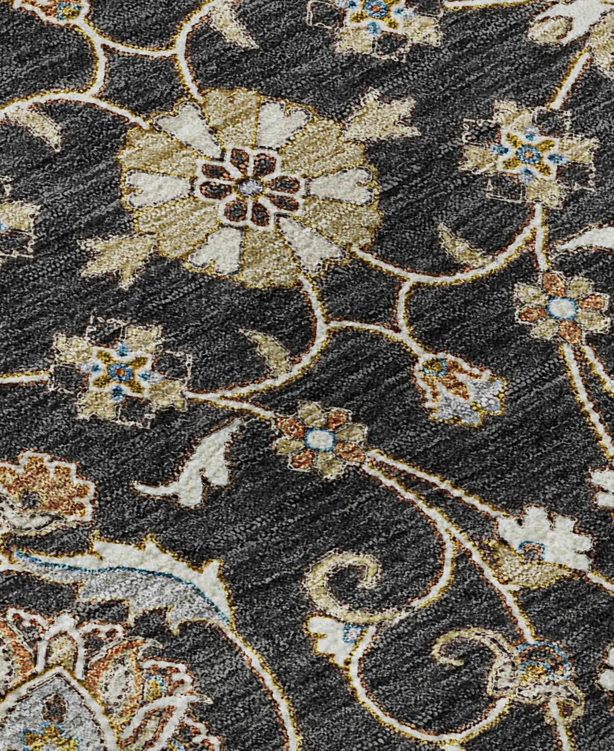 Dalyn Hatay Washable Hy1 5'x7'6"area Rug In Black