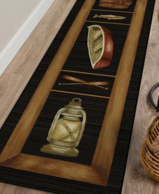 Excursion Washable EX4 2'3"x7'6" Runner Area Rug