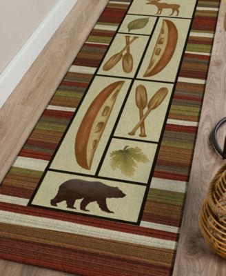 Excursion Washable EX3 2'3"x7'6" Runner Area Rug