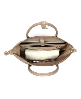 Wimbledon Large Leather Backpack Tote