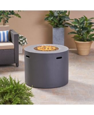  Cozy Concrete Fire Table with Propane Storage