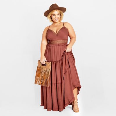 Plus Size Aura Maxi Dress