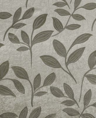 Modern Leaves 8 Curtain Panels Set with Grommet Header, 42 X 84