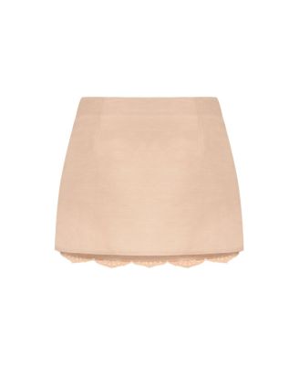 Women's Embroidered Mini Skirt