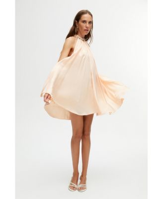 Women's Halter Neck Mini Dress