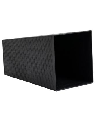 Charming Rattan-Style Planter Trio with Self-Drainage