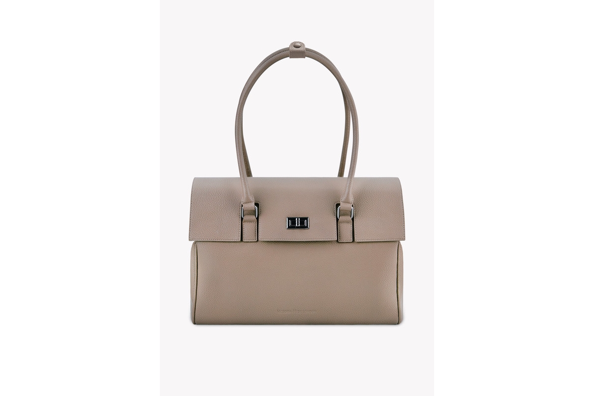 Jolene L Woman Handbag Flip-top Business Bag Victoria Hyde - Grey