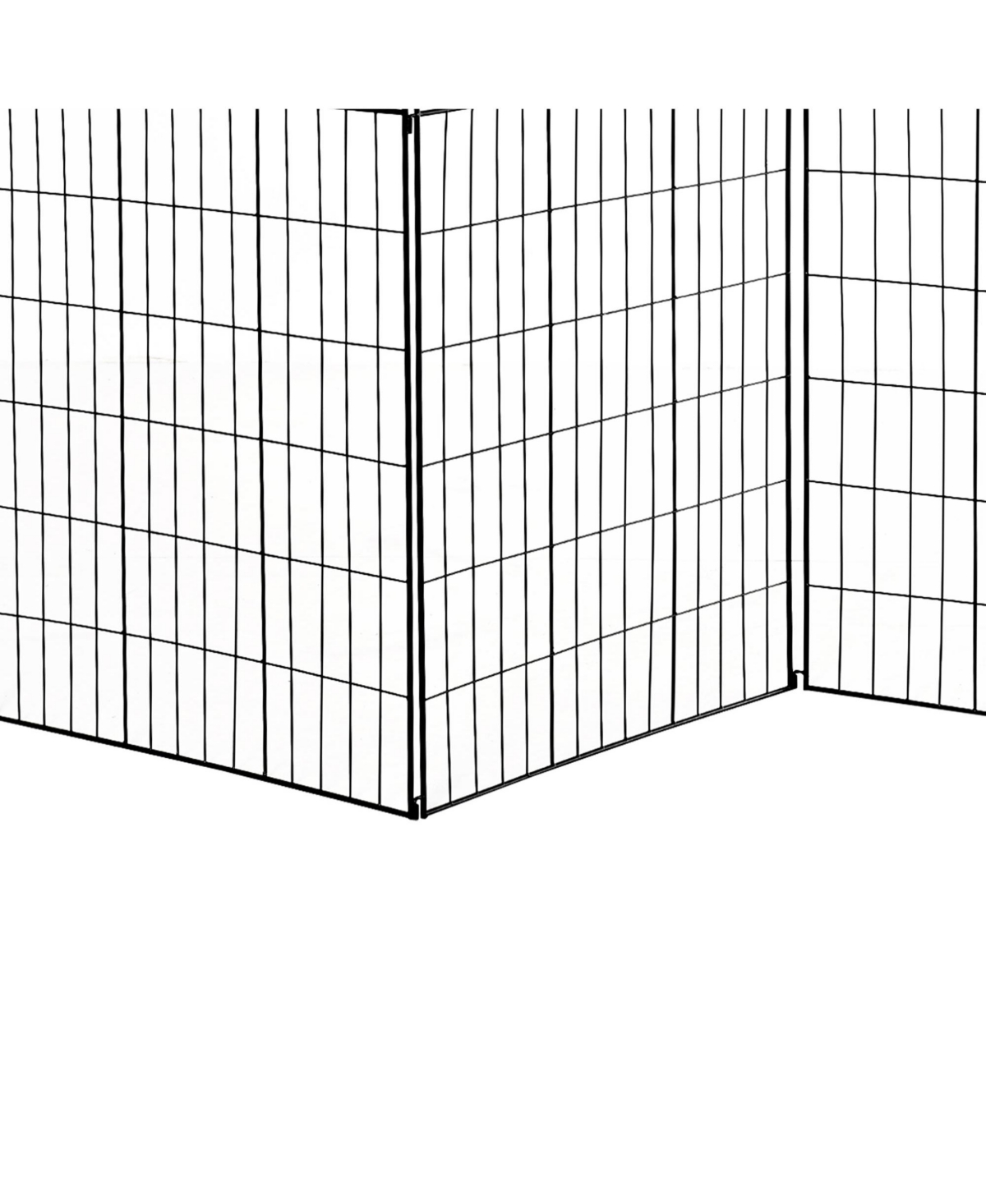 Streamdale Furniture Elegant Vine Pattern Yard Fencing for Path Edging and Flower Borders