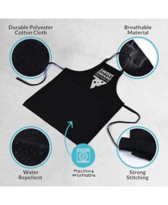 Funny Aprons for Men, Women & Couples 2-Pc.