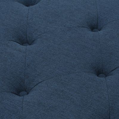 Streamdale Plush and Versatile Velvet Ottoman with Tufted Top