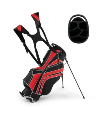 Golf Stand Bag Lightweight and Portable Golf Cart Bag with Shoulder Strap