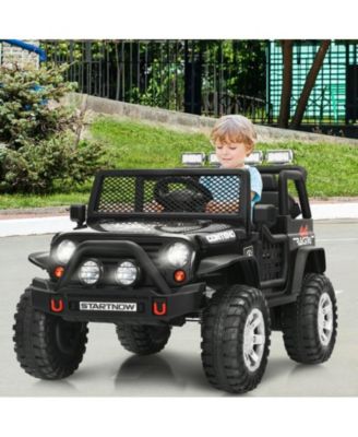 12V Kids Remote Control Electric Ride On Truck Car with Lights and Music