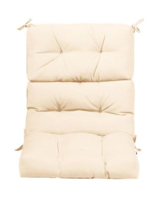 Indoor Outdoor Back Chair Cushion Tufted Pillow Patio Seating Pad  22'' (L) x 20'' (W) x 25.5'' (H).