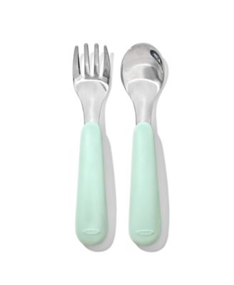 Tot On-The-Go 2 Pc Fork and Spoon Set