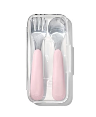 Tot On-The-Go 2 Pc Fork and Spoon Set