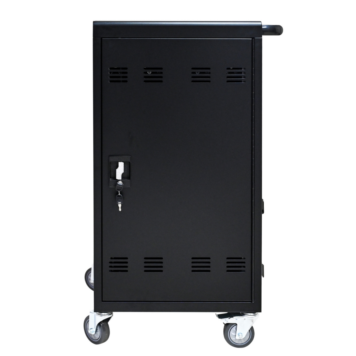 Streamdale Furniture Mobile Charging Cart and Cabinet for Tablets Laptops 45-Device