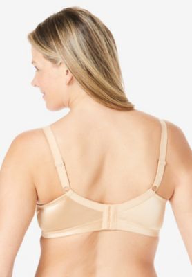Women's Satin Wireless Comfort Bra