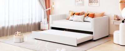 Streamdale Ergonomic Twin Daybed with Trundle