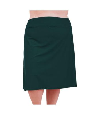 Plus Size Long Swim Skort