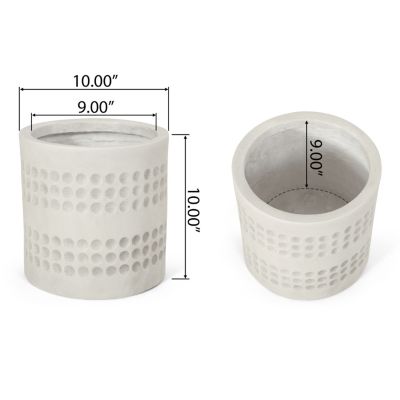 Effortless Outdoor Decor Round Patio Table Accessory