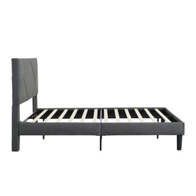 Streamdale Queen Size PU Upholstered Platform Bed Frame