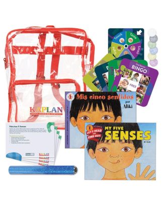Kaplan Early Learning Back to Back Learning Kit - Fabulous 5 Senses ...
