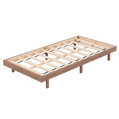 Modern Design Twin Size Floating Platform Bed Frame