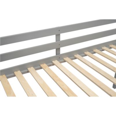 Streamdale Twin Wood Loft Bed with Reversible Ladder