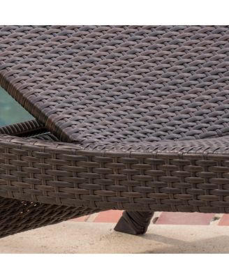 Serene Modern Outdoor Chaise Lounge with Adjustable Back