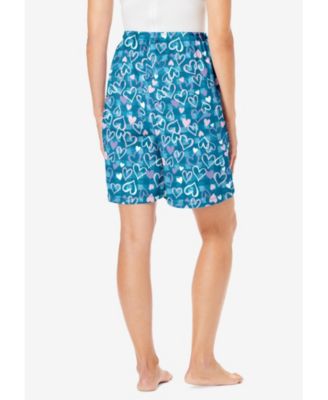 Women's Dreams and Co. Print Pajama Shorts