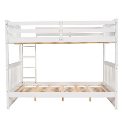 Streamdale Espresso Bunk Bed with Drawers and Ladders