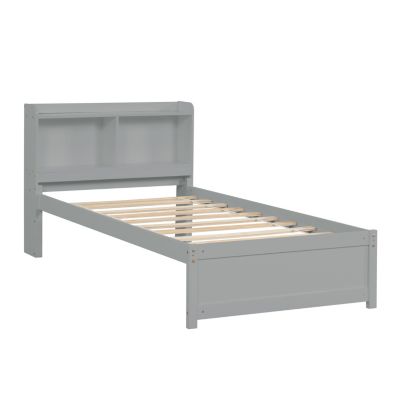 Streamdale Twin Bed With Trundle, Bookcase