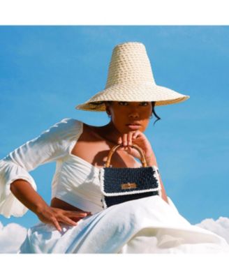 Kemala Palm Straw Hat In Natural Beige