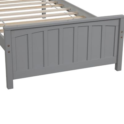 Streamdale Wood Platform Bed Twin Size Platform Bed